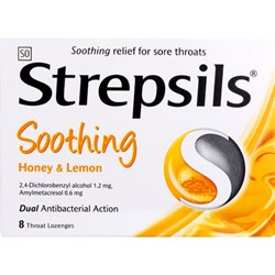 Show details for STREPSILS LOZENGES - HONEY & LEMON - 24'S Picture of STREPSILS LOZENGES - HONEY & LEMON - 24'S