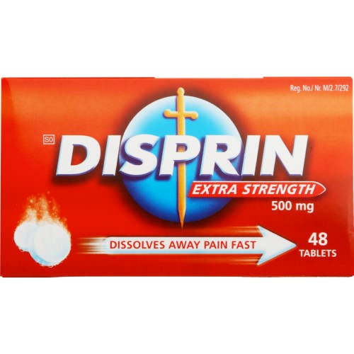 Picture of DISPRIN EXTRA STRENGTH TABLETS - 48's
