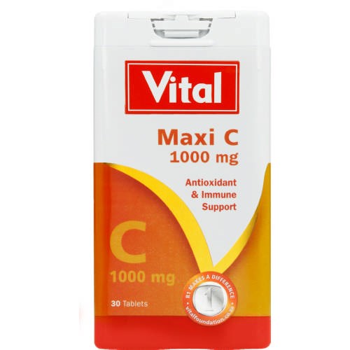 Picture of VITAL MAXI C 1000MG  - 30'S