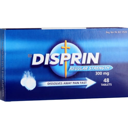 Picture of DISPRIN REGULAR STRENGTH TABLETS - 48s