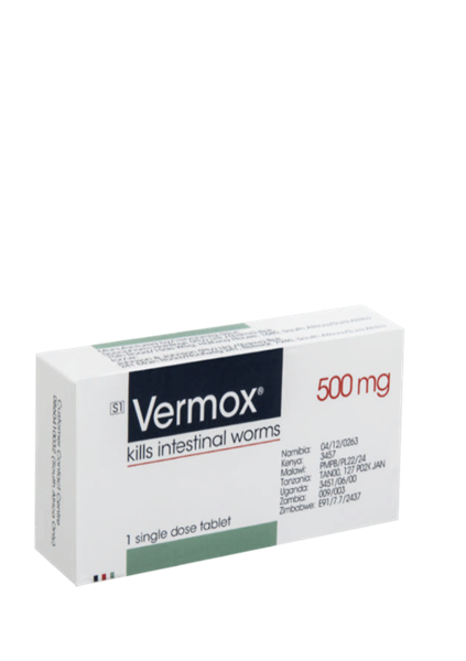 Picture of VERMOX SD TABLETS - 500mg -1's