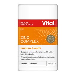 Show details for VITAL ZINC TABLETS - 90'S Picture of VITAL ZINC TABLETS - 90'S