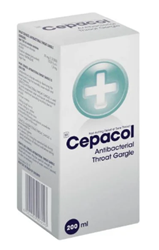 Show details for CEPACOL ANTIBACTERIAL THROAT GARGLE Picture of CEPACOL ANTIBACTERIAL THROAT GARGLE
