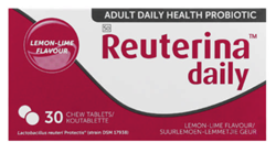 Show details for REUTERINA DAILY - CHEW TABLETS 30'S Picture of REUTERINA DAILY - CHEW TABLETS 30'S