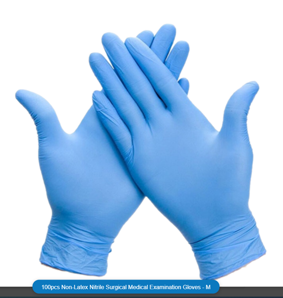 Picture of NITRILE EXAMINATION GLOVES - POWDER FREE