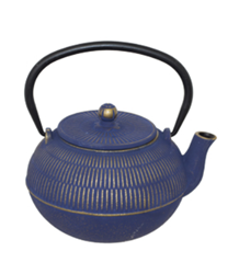 Picture of CAST IRON TEA POT BLUE- 900ML