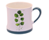 Picture of GREEN LEAVES MUG- WATERCRESS LEAVE, Picture 1