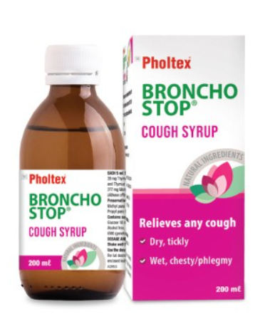 Picture of BRONCHOSTOP COUGH SYRUP - 200ML