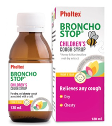 Picture of BRONCHOSTOP CHILDREN'S COUGH SYRUP - 120ML