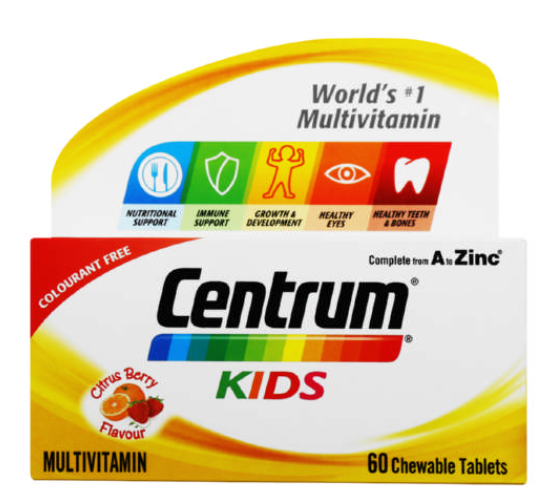 Picture of CENTRUM KIDS CHEWABLE TABS - 60'S